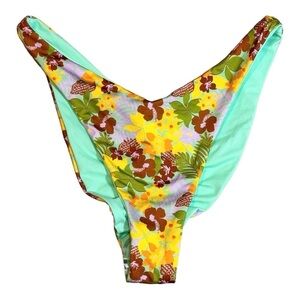 L*Space Printed Ellie Bikini Bottoms NWOT